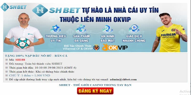 Tiêu chí quan trọng cần đáp ứng khi tham gia tặng 100% bắn cá - nổ hũ